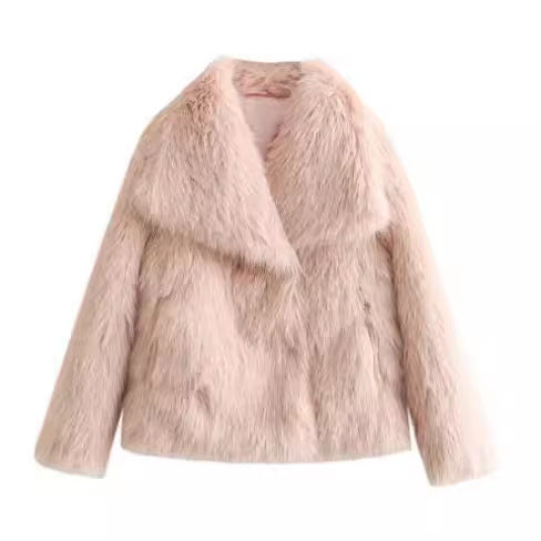 Short Faux Fur Jacket