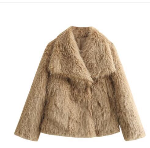 Short Faux Fur Jacket