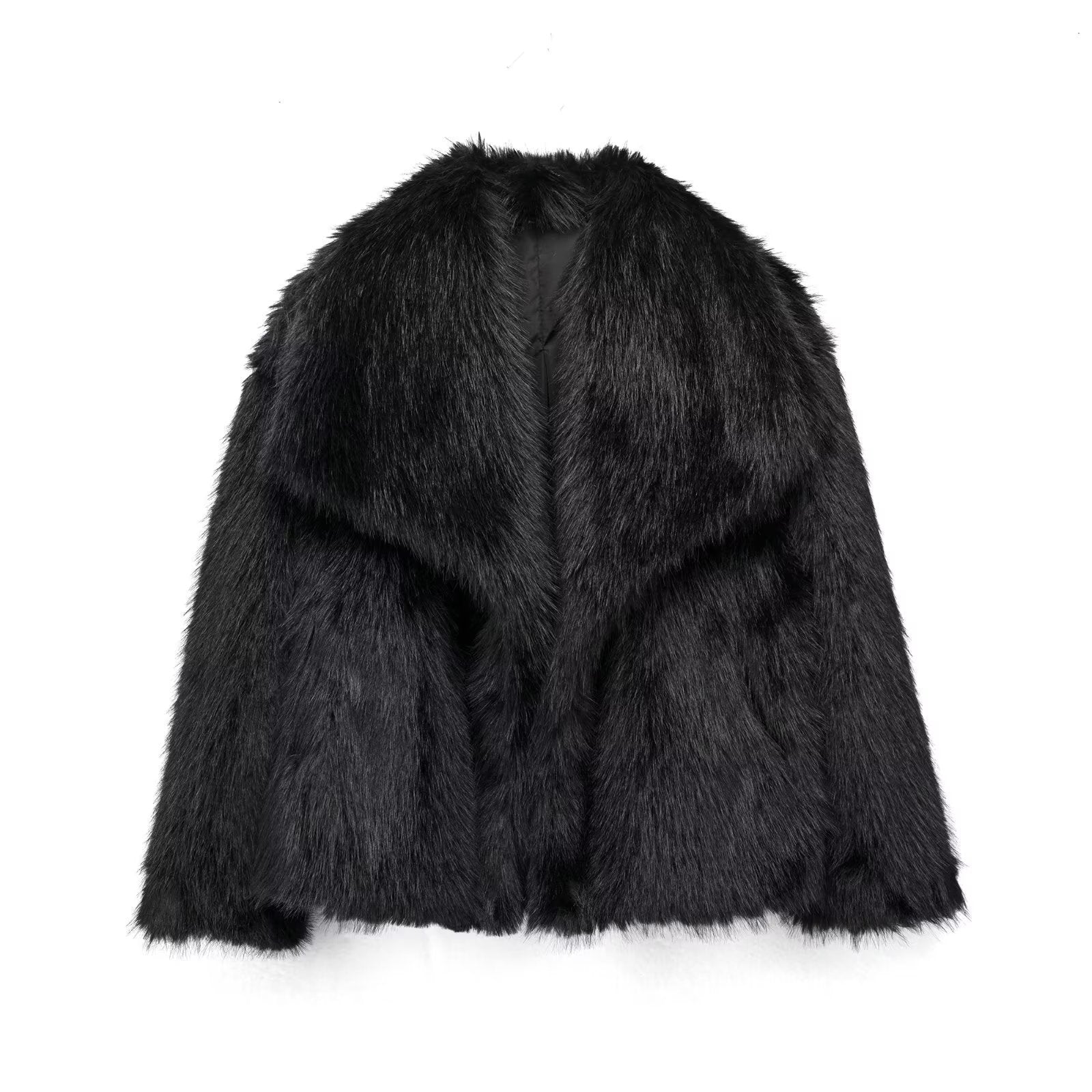 Short Faux Fur Jacket