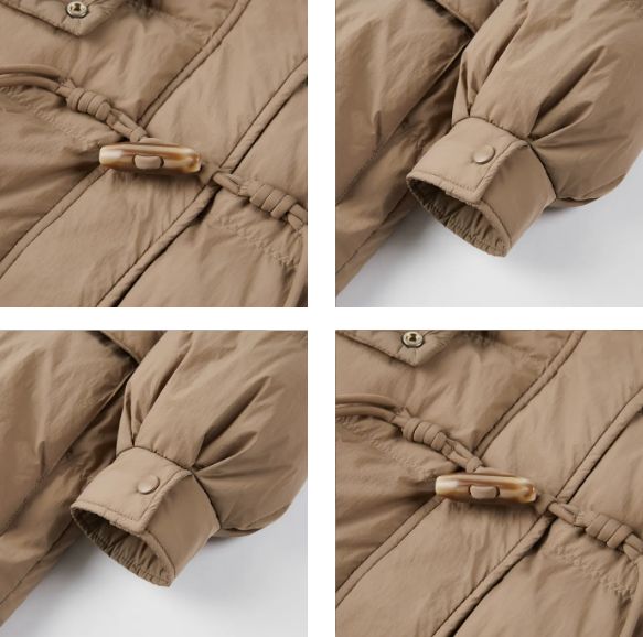 Mid-Length Winter Puffer Coat