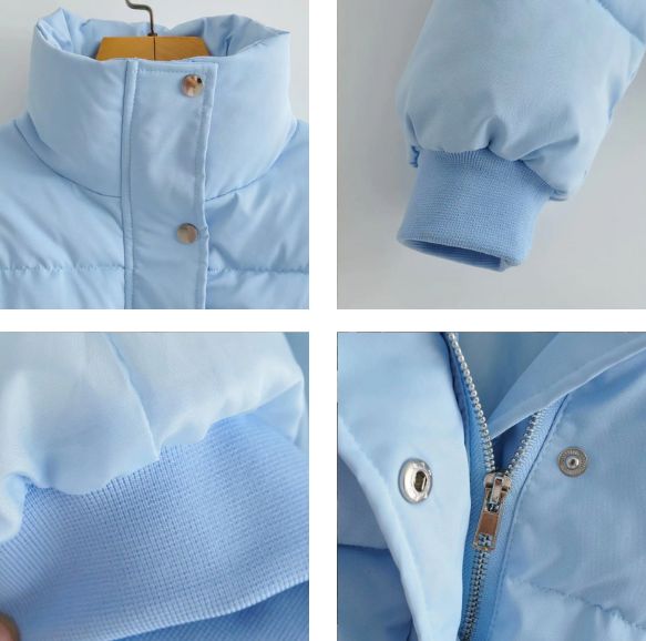 Cropped Puffer Jacket