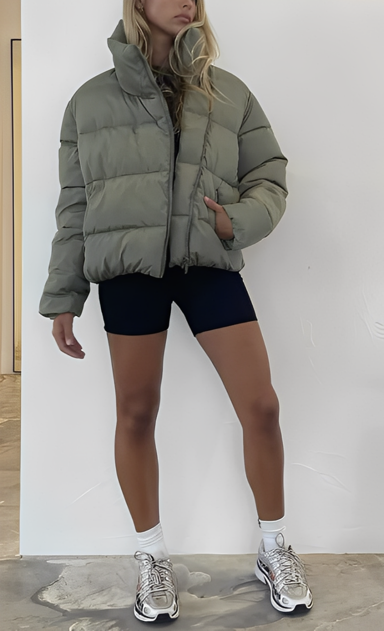 Matte Puffer Jacket