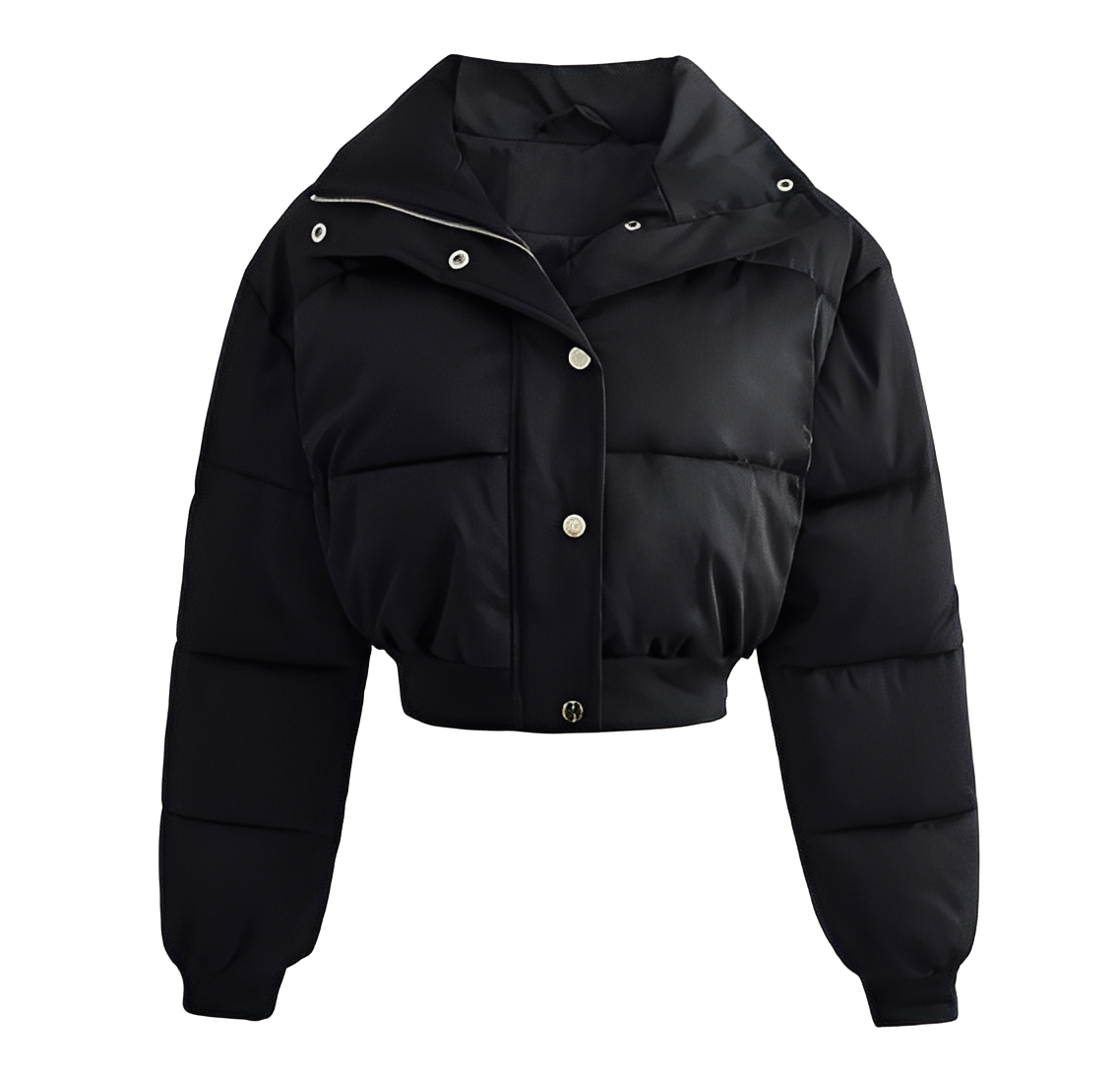 Cropped Puffer Jacket