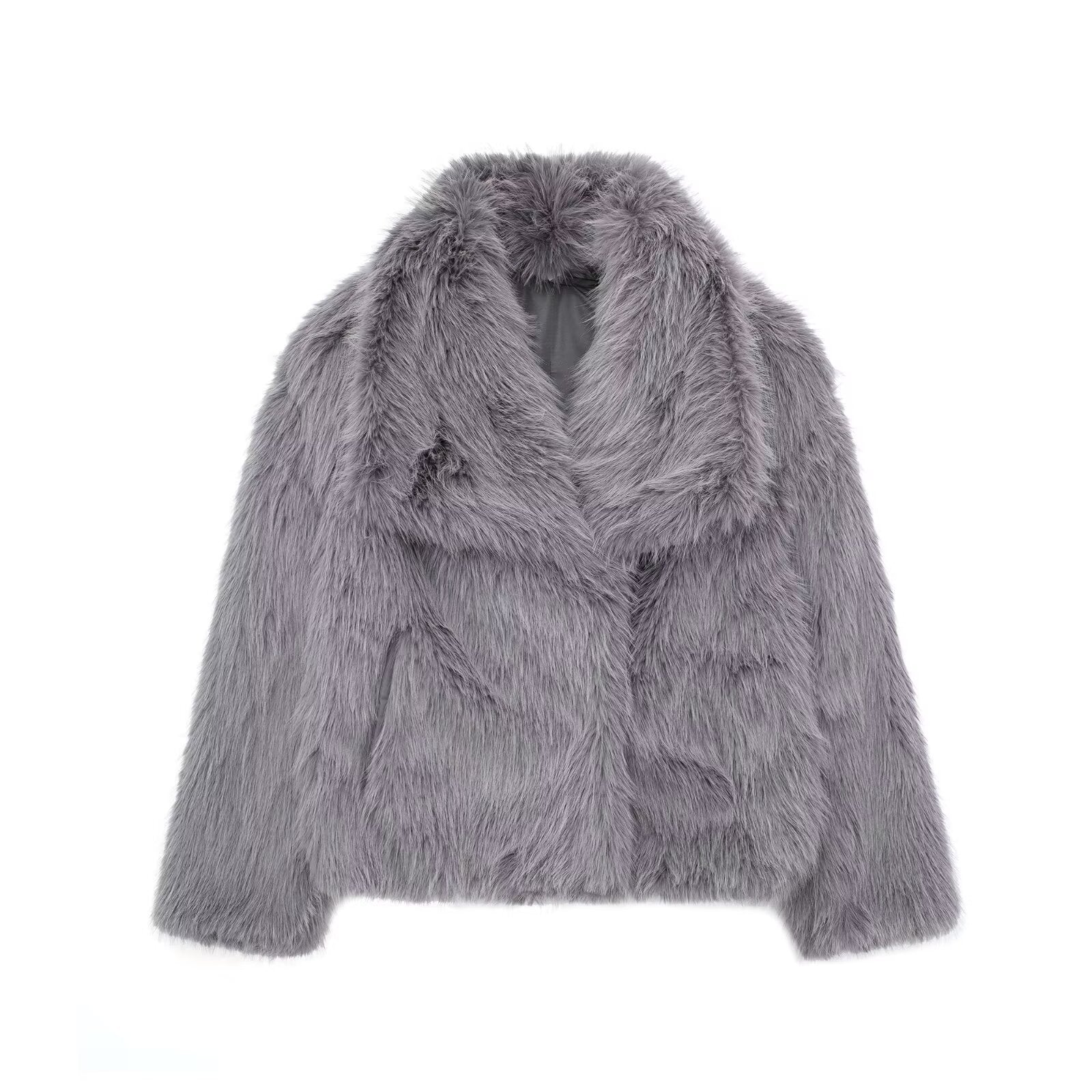 Short Faux Fur Jacket