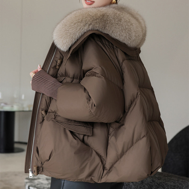 Fur Collar Puffer Jacket