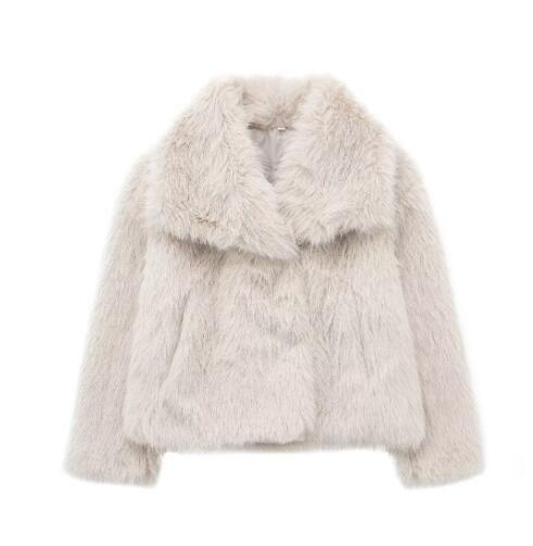 Short Faux Fur Jacket